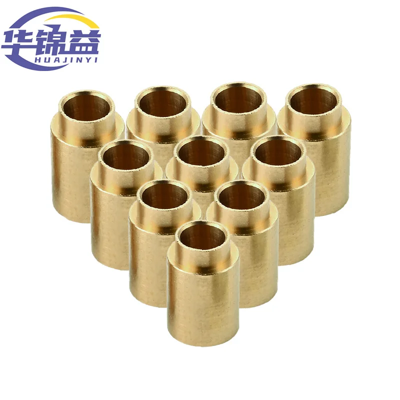 SMT-SMD Suface Patch Brass Spacer Inside diameter￠2 standoff PCB On-Board Soldering Tin Hollow Copper Bushing No Thread