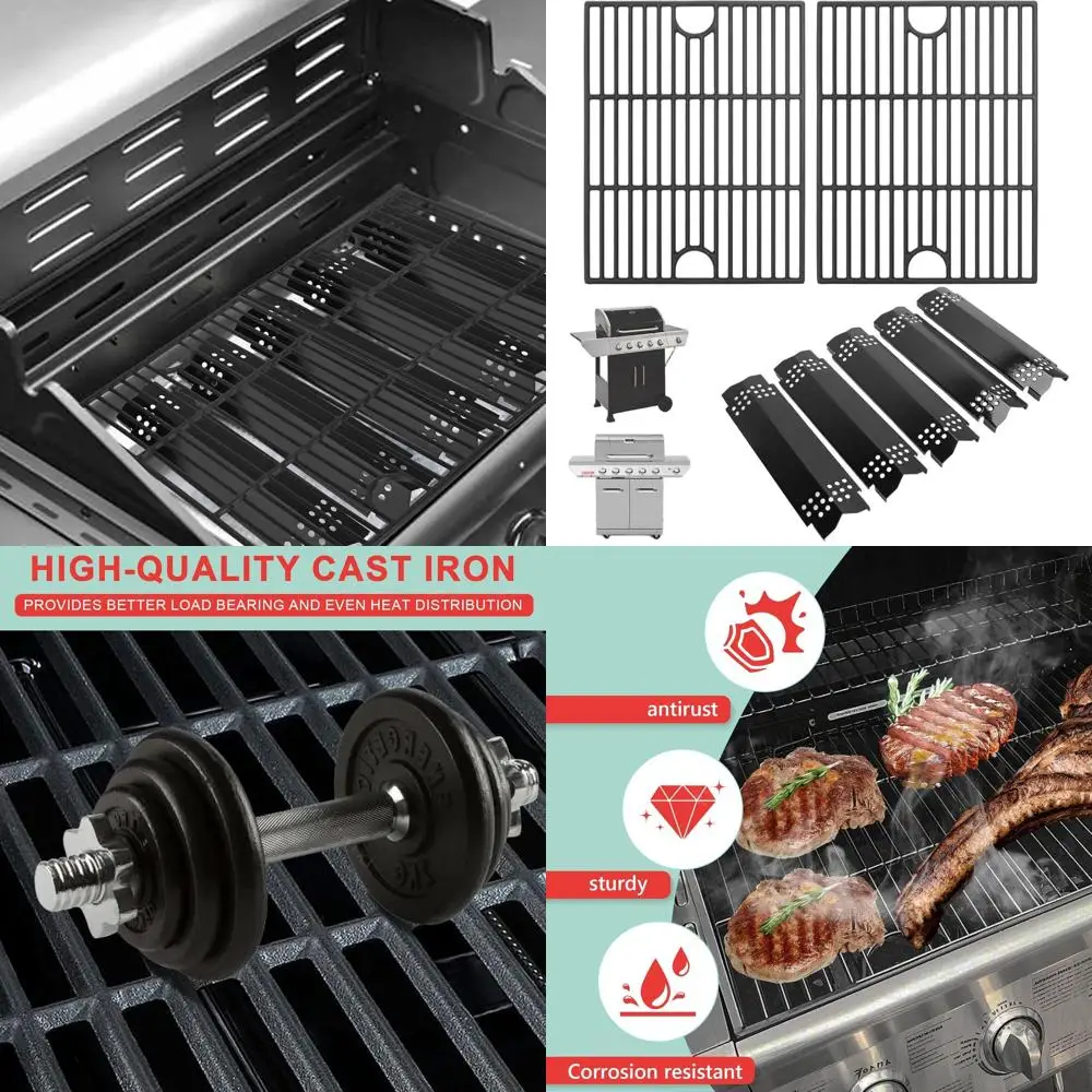 

Запасные части для гриля: 4-конфорочная нагревательная панель и решетка для приготовления пищи для домашнего использования