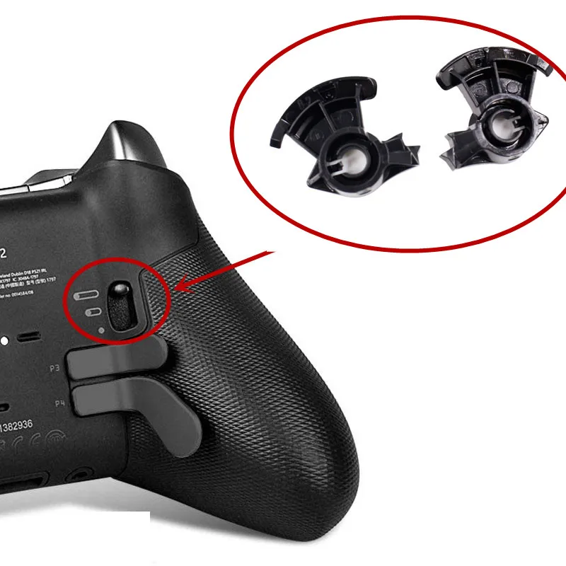 Para One Elite V2 modelo botón de cambio de marchas gatillo botones de palanca pieza de asistencia para Xbox One Elite Series 2 controlador un juego