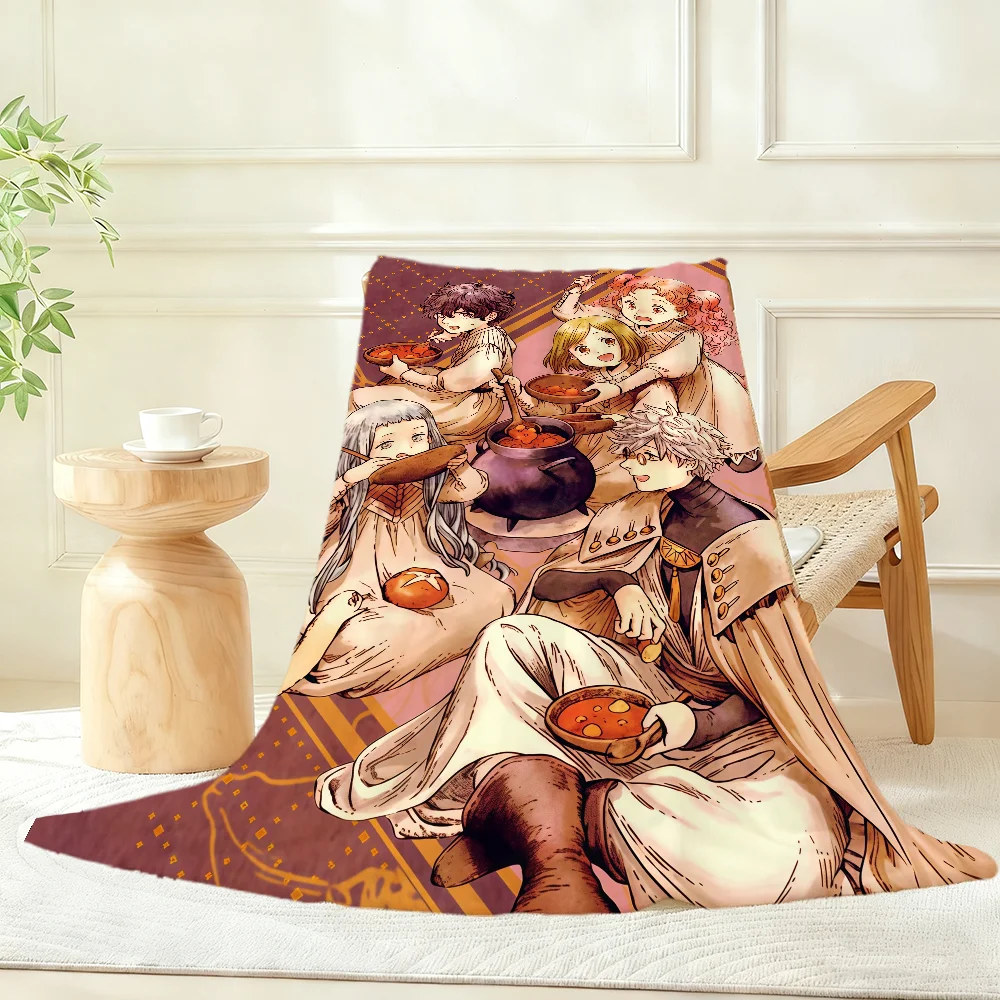 W-Witch Hat Anime A-Atelier Blanket Throw Super Cosy Plush Living Room Sofa Couch Childish Birthday Gifts