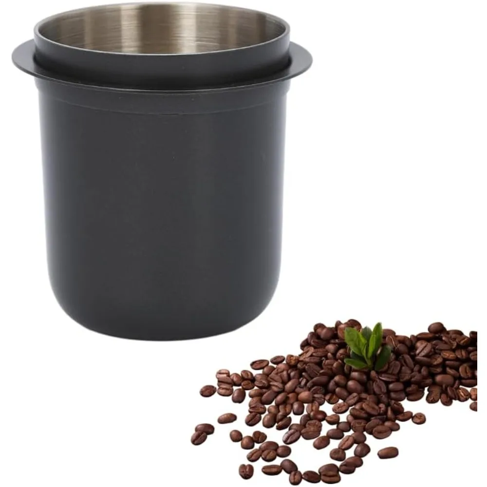 Coffee Dosing Cup 58mm Stainless Steel Espresso Coffee Dosing Cup Espresso Coffee Machine Accessories Coffee Powder Feeder Part