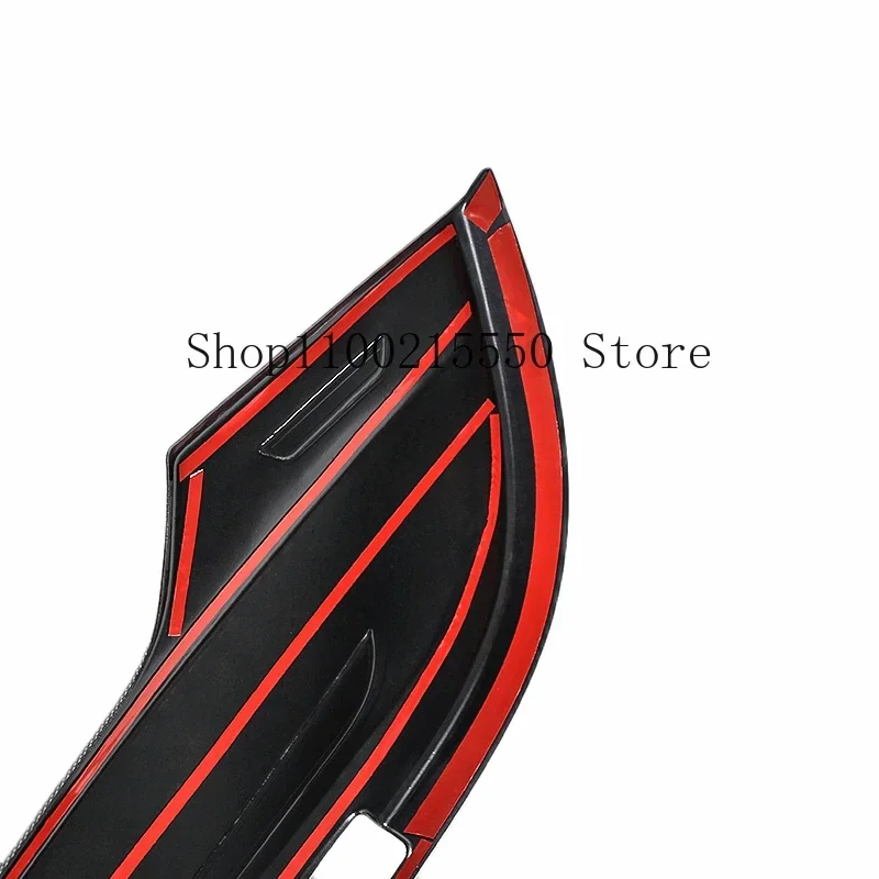 ABS Carbon Fiber Inner Gate Door Panel Protection Anti Kick Cover Interior Stickers For Honda CR-V CRV 2017-2021 2022 2023+