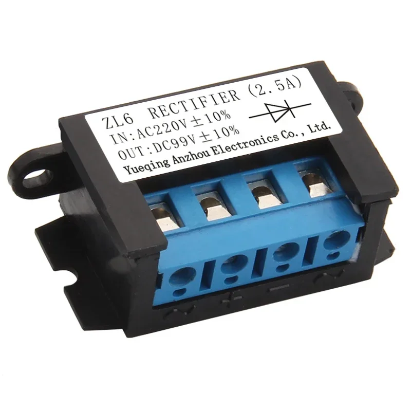 

ZL6 Motor Brake Rectifier RECTIFIER (2.5A) IN AC220V OUT DC99V 10%