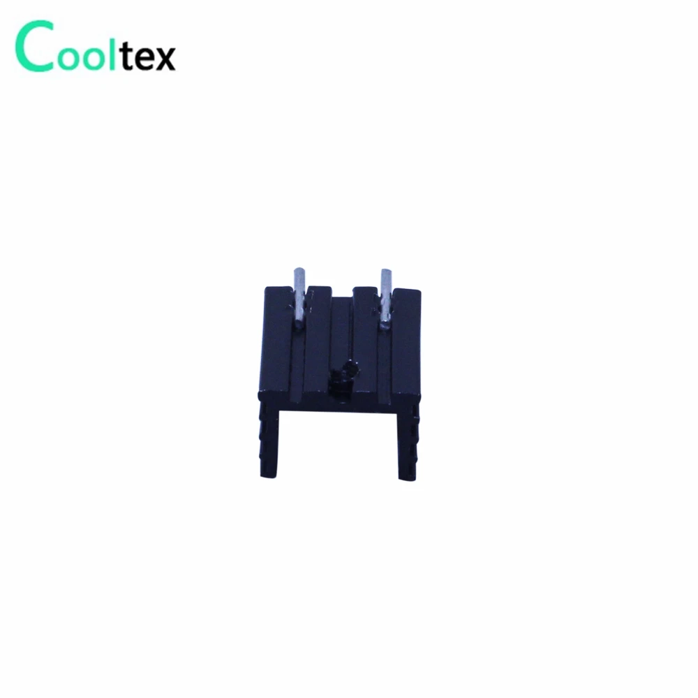 (30pcs/lot)  20x15x10mm IC Heatsink, Triode  radiator TO-220 TO220  integrated circuit heat sink