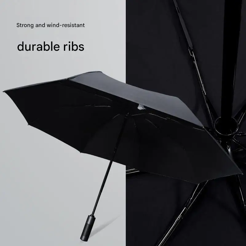 

Для BMW полностью автоматический увеличенный складной зонт из углеродного волокна, тройной черный клей, солнцезащитный крем, высококачественный зонт двойного назначения