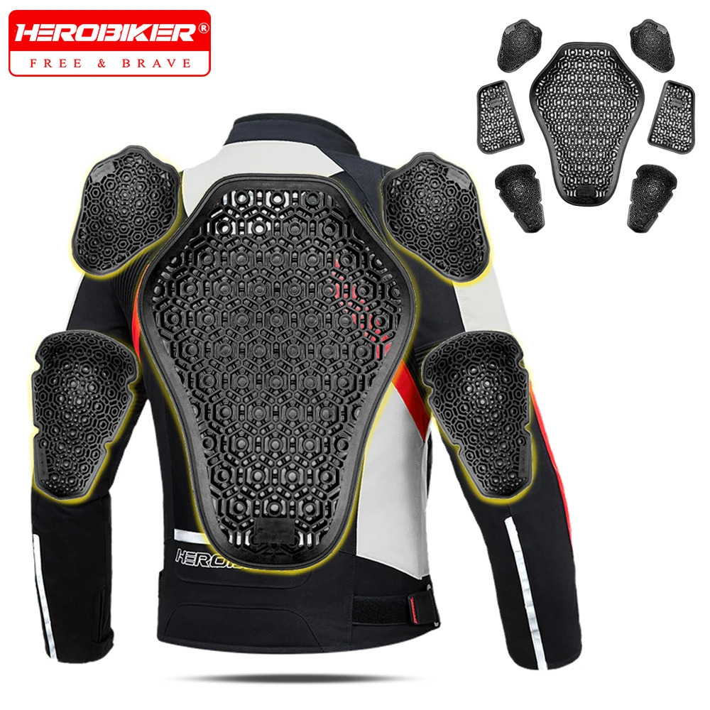 

Motorcycle Rider Anti Fall Protective Gear Riding Protection Built-in Protective Gear Racing Jacket Universal Protective Gear