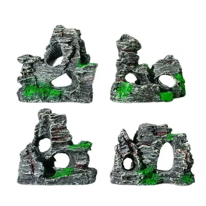 

Fish tank resin rockery Aquarium landscaping decorative stones fish tank accessories
