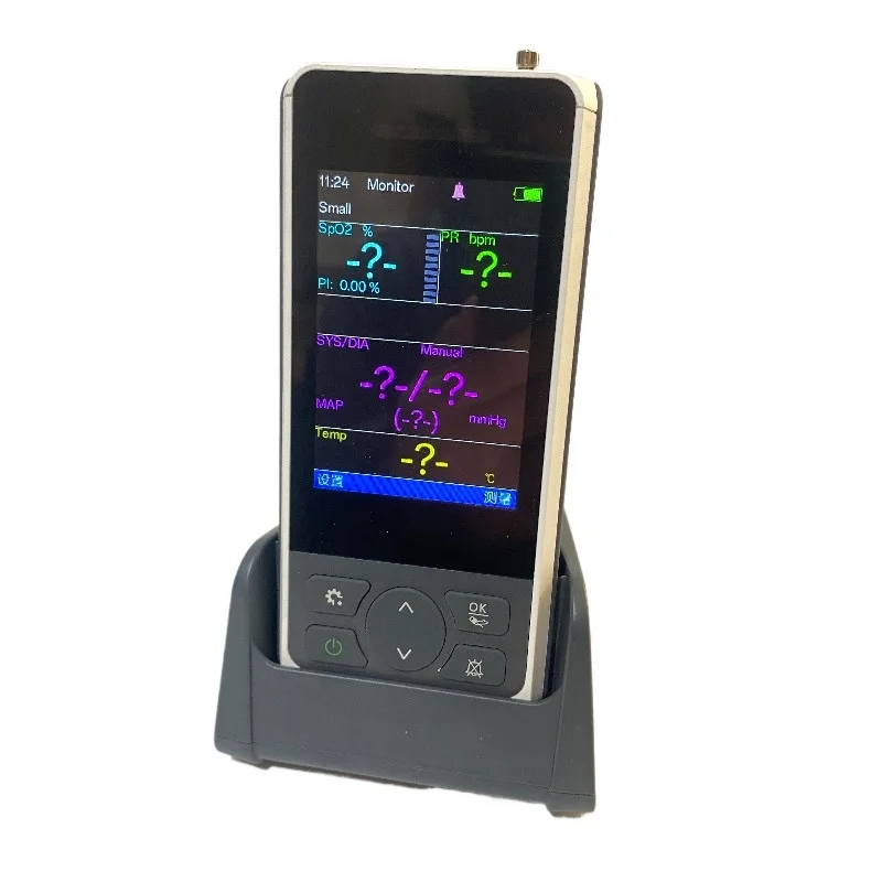 

Ручной монитор температуры кислорода и артериального давления в животных, четырехпараметрический монитор для домашних животных