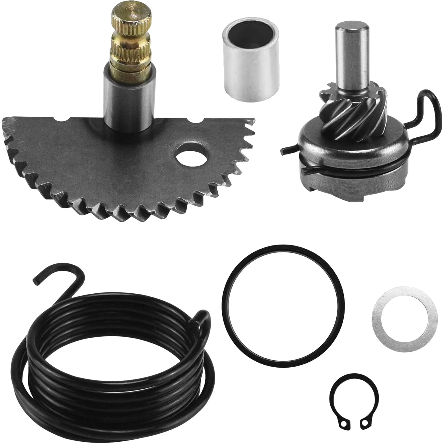 For 50CC GY6 139QMB Scooter ATV Kick Start Kit Complete Gear Shaft Spring Pinion