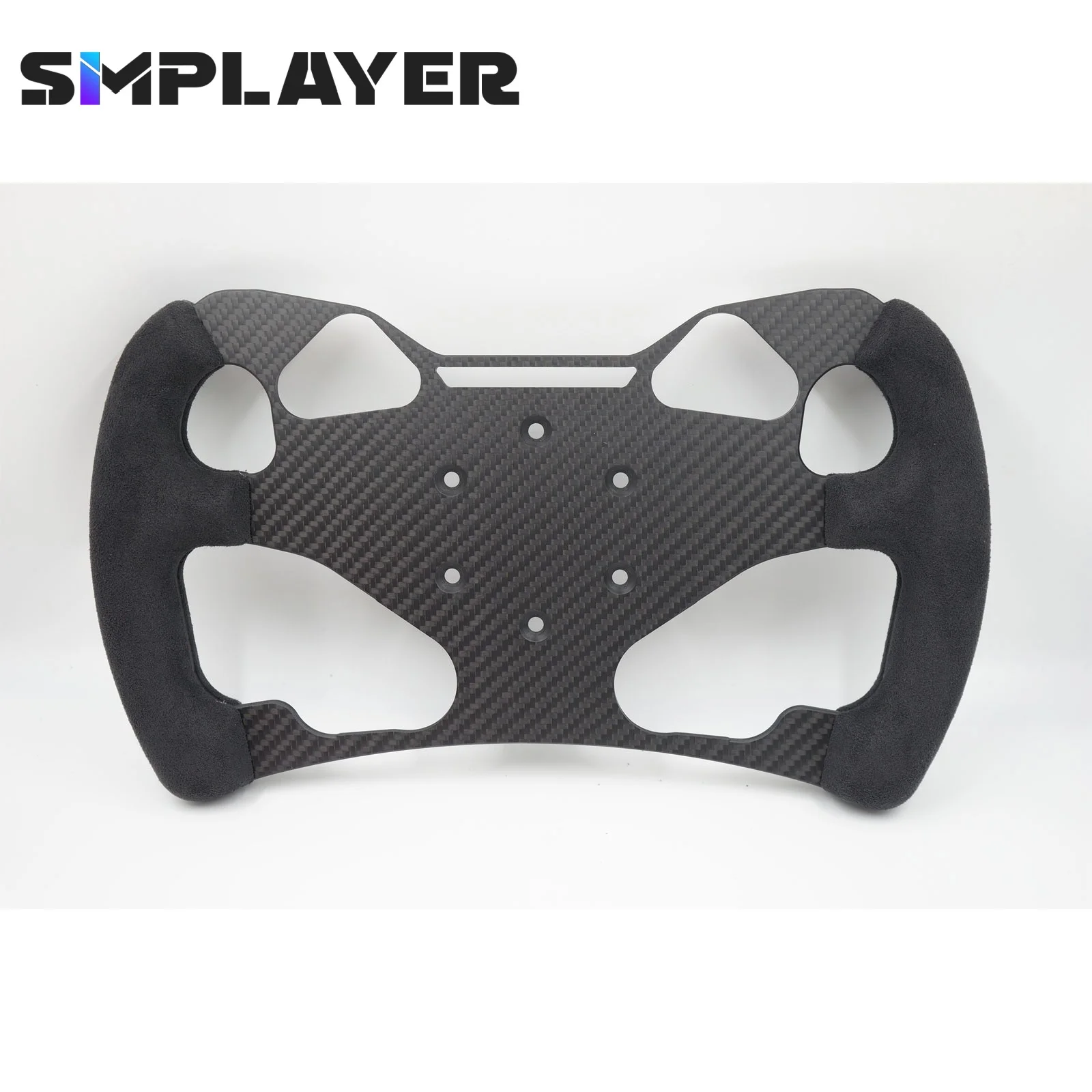 

Simplayer Simplayer 32 см (12,6 дюйма) GT F1 обод рулевого колеса Мод гоночного колеса, совместимый с ступицей Simagic Neo X