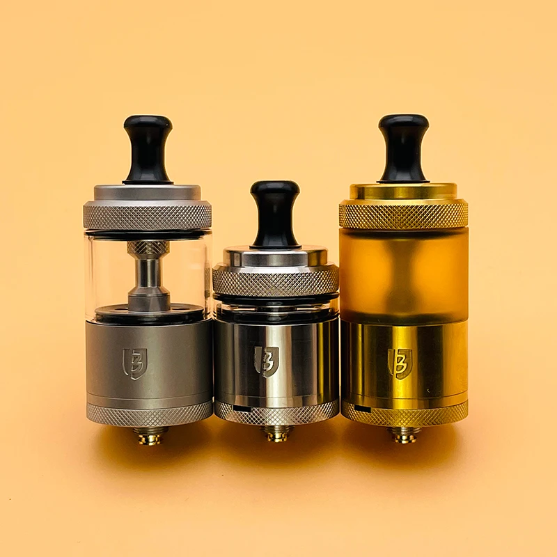 DSX Berserker V3 MTL RTA Atomizer BSKR B3 MTL Tank 2ml/6ml 24mm Top Fill Single Coil With 3 MTL Drip Tips Rebuildable Tank RTA