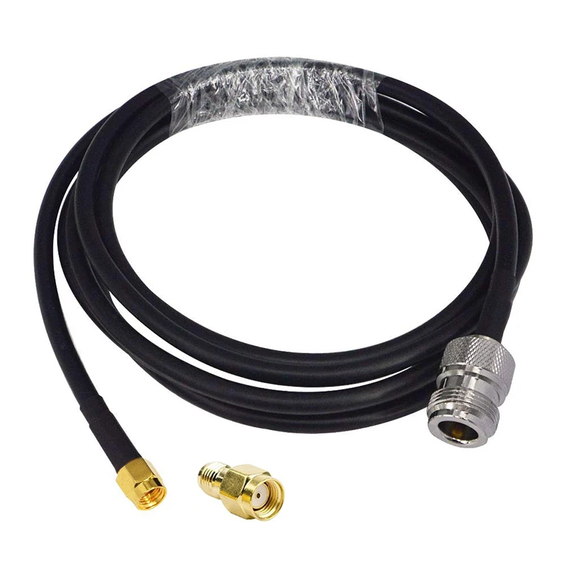 

RG58 coaxial RF cable N Female -SMA male /RP-SMA conversion cable FRP antenna extension cable Low loss Pigtail Jumper N-SMA