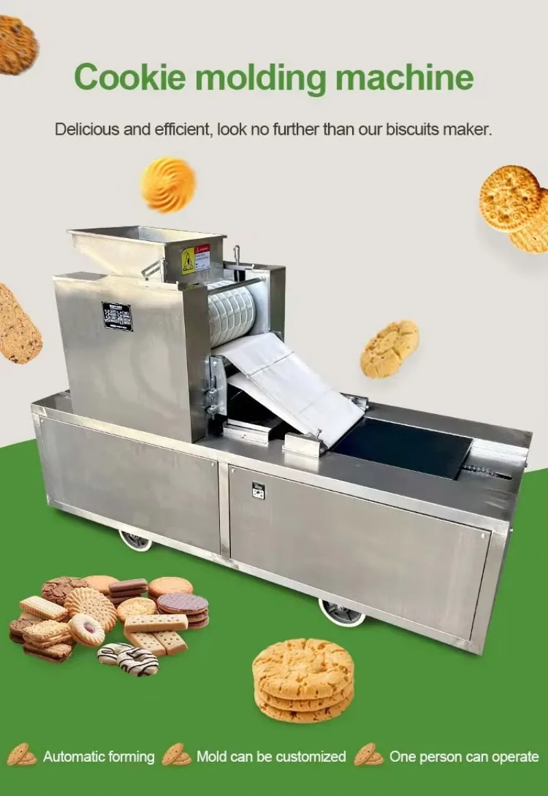 Food Cookie Forming Machine Biscuit Forming Machine High Quality Walnut Biscuit Crisp Biscuit Forming Machine