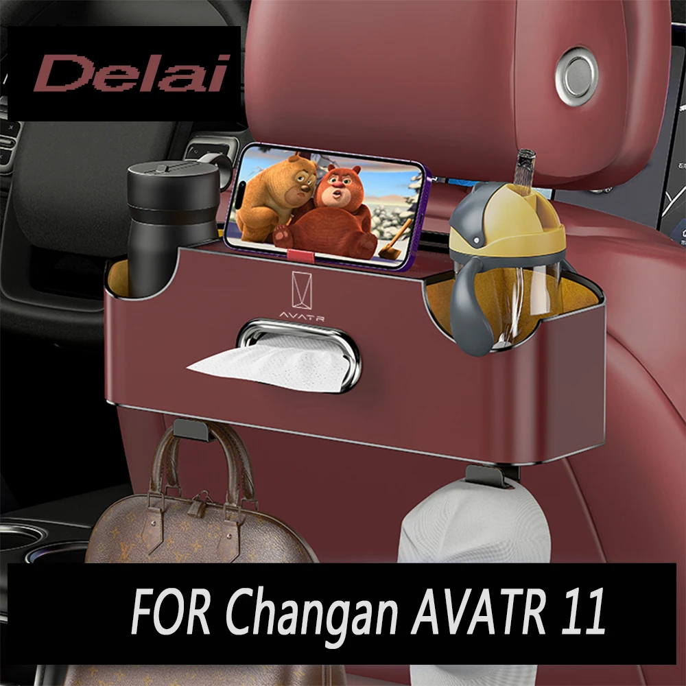 

FOR Changan AVATR 11 2022 2023 2024 Seat backrest storage box car interior storage box car interior modification