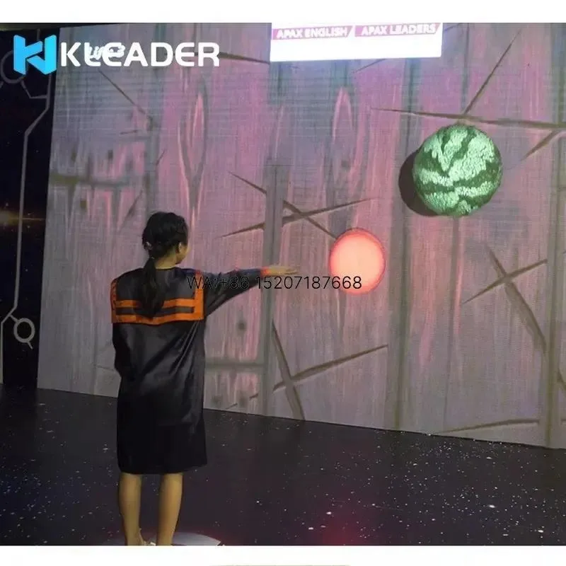 Wmwmnu for Kinect AR Augmented Reality Software Wall Game Vr Virtual Projection Games VR Full Body Tracking