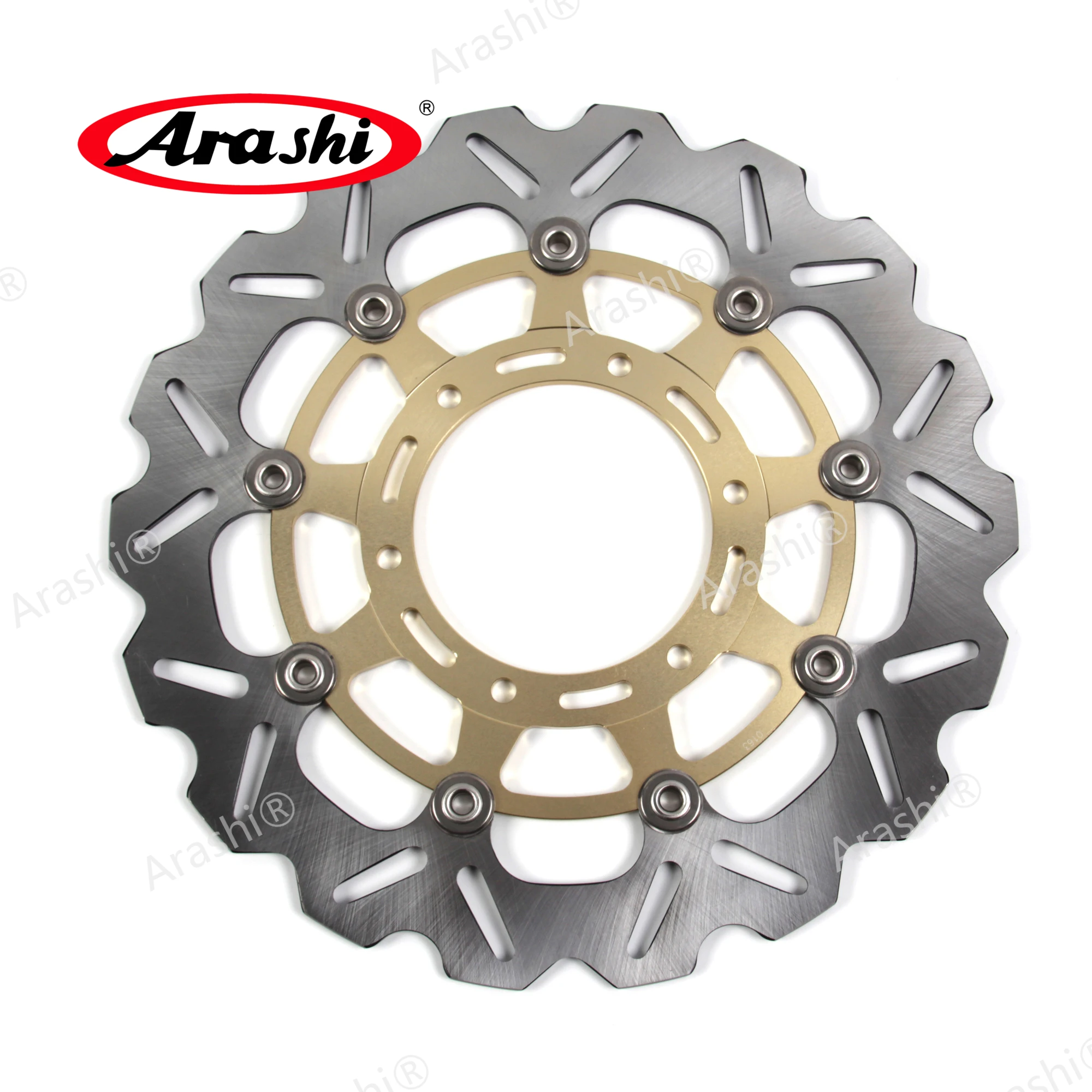 Arashi 1PCS 310mm Motorcycle CNC Floating Front Brake Disk Disc Rotor For SUZUKI GSX-R600 GSX-R750 GSXR 600 750 GSXR600 GSXR750