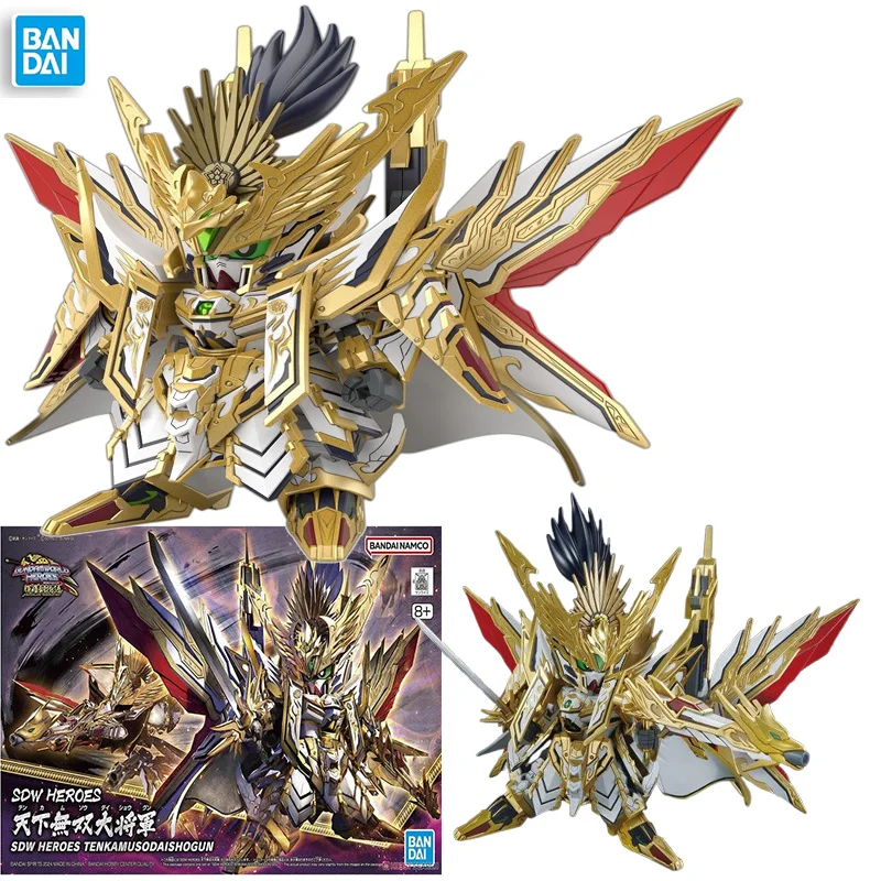 

Bandai SDW HEROES TENKAMUSODAISHOGUN World Heroes Cartoon Character Model Assembly Toys Children's Gift Original