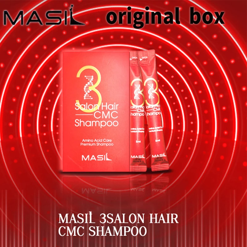 Bild 4: Masil Haarmaske Reisegröße 8 Sekunden Salon CNC Haarpflege Flüssigessenz Conditioner Anti-Haarausfall Reparatur für geschädigtes Haar Shampoo