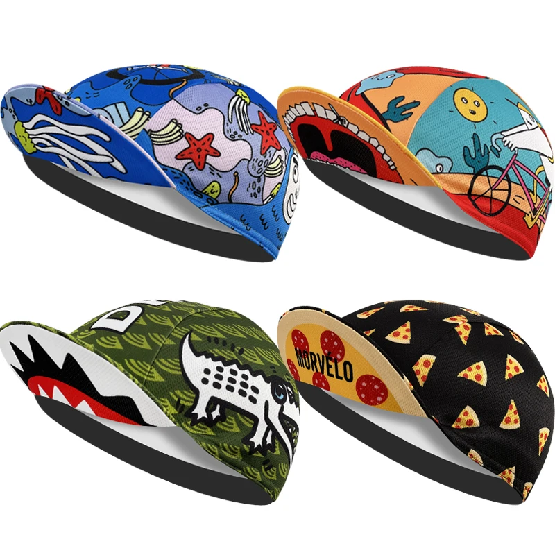 Śmieszne, różne style, kolory, moc, kwiaty bananowe, jazda na rowerze, nowe klasyczne czapki rowerowe unisex