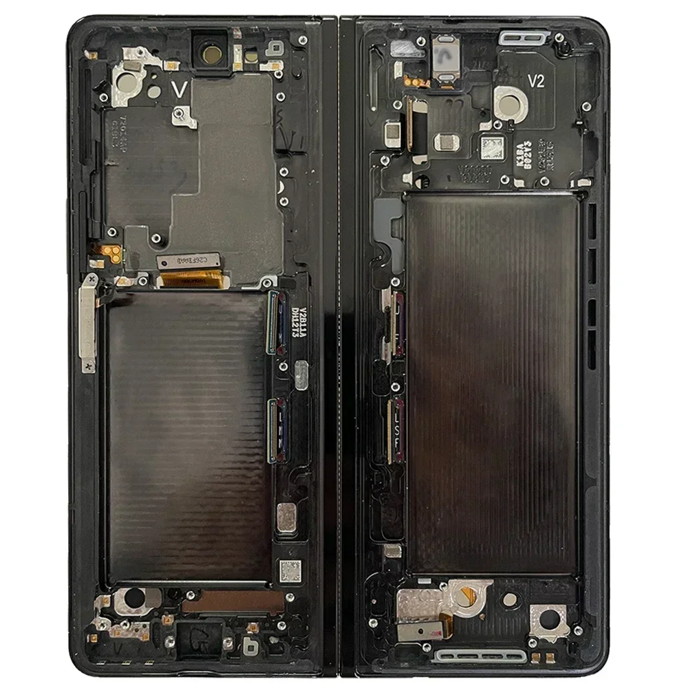 Original For Samsung Z Fold 3 5G Inner LCD Display Main Screen With Frame 7.6\