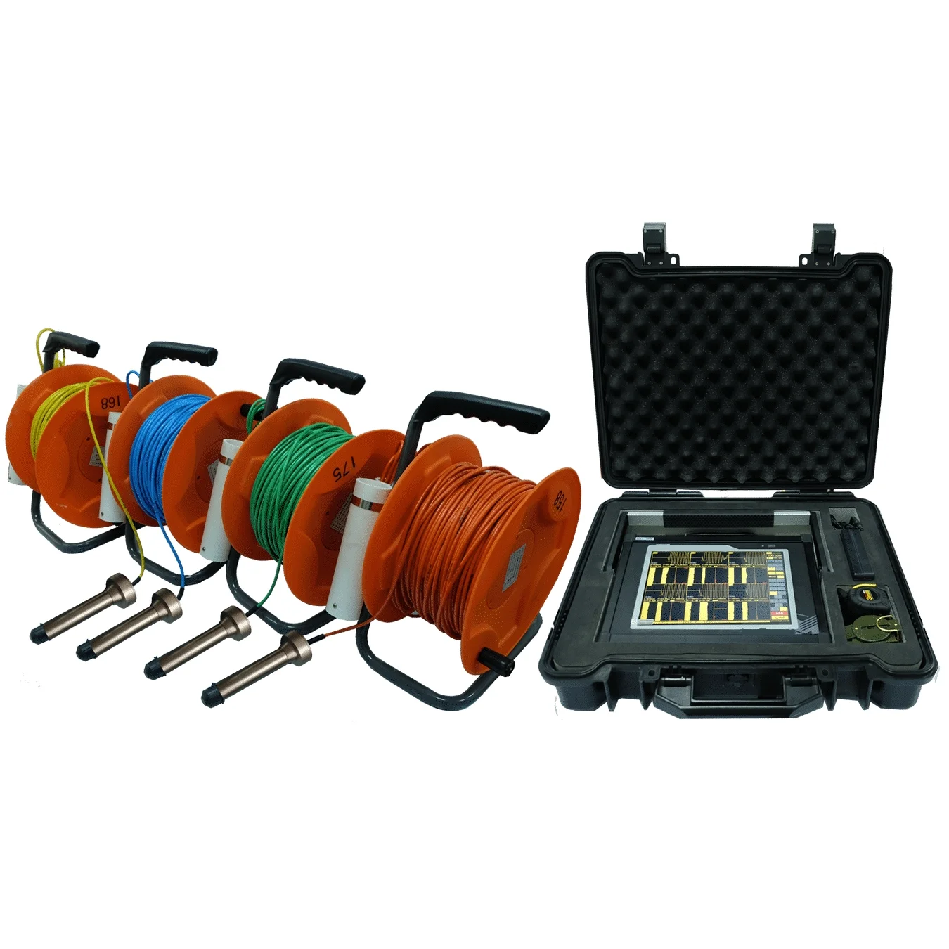 ASTM D4945 Pile Driving Analyzer For Dynamic Pile Loading Testing