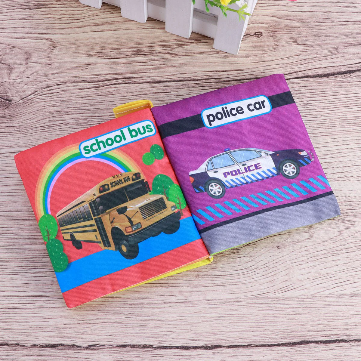 Baby Cloth Books Baby First Book Cloth Book Early learning Educational Toys (Transport) cloth book for baby