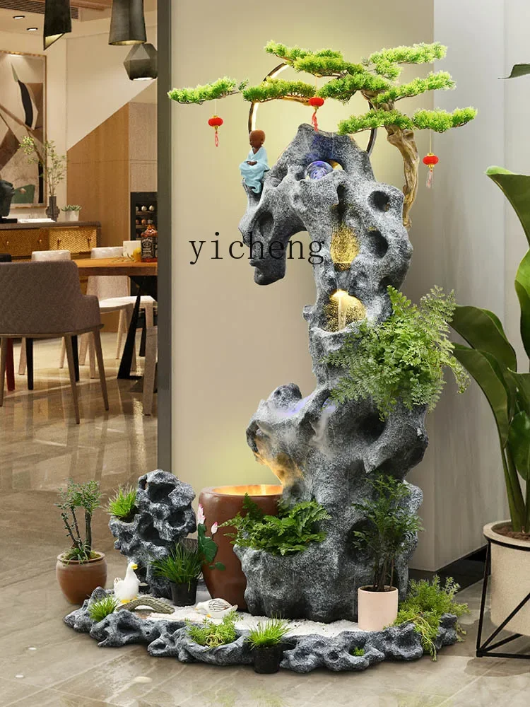 ZZ Zf حديقة فناء الديكور الجبل الاصطناعي ونادي النافورة B & B مفتوح