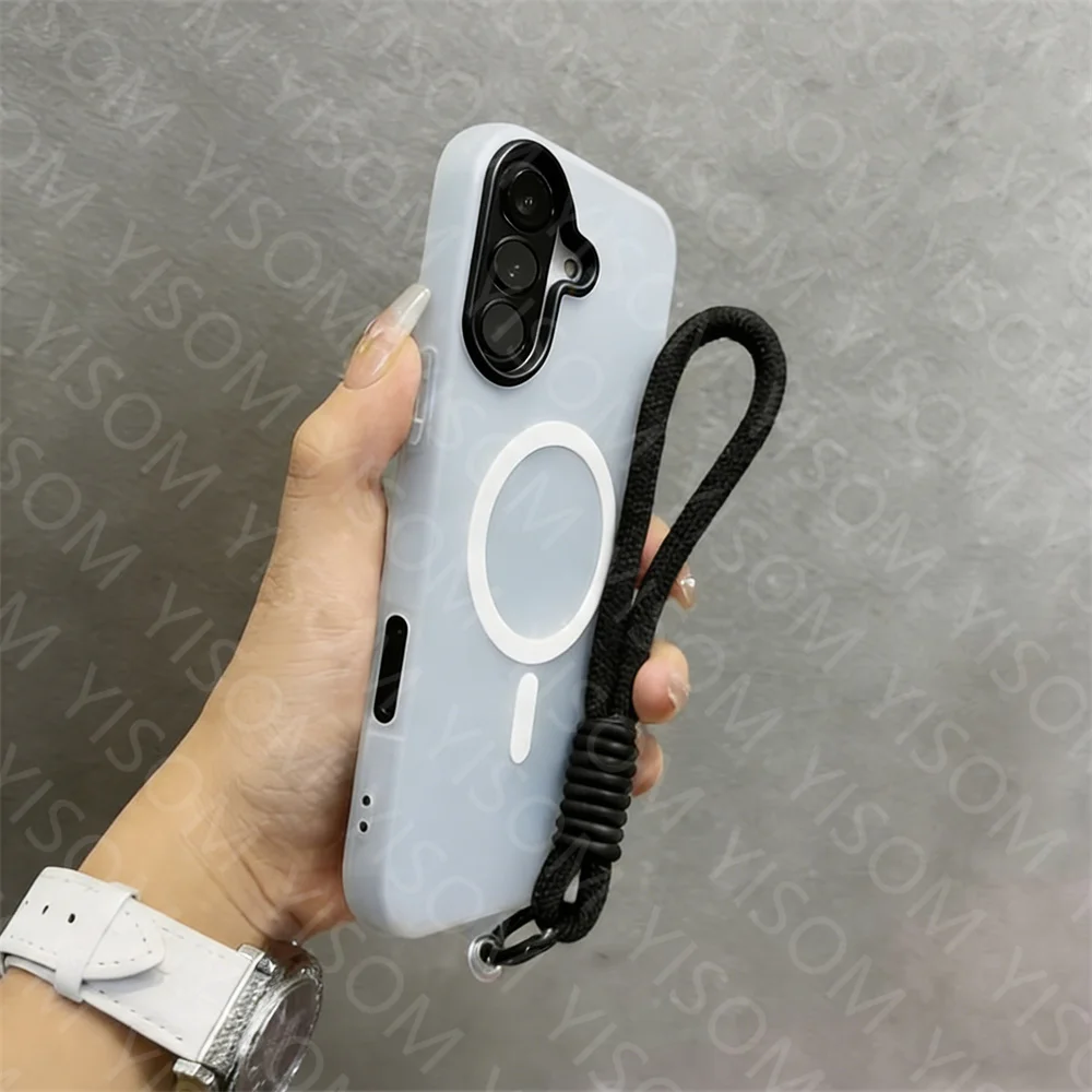 Magnetische Handyhülle mit Süßigkeiten-Design für Samsung Galaxy A17 A16 A15 A25 A26 A35 A36 A37 A54 A55 A56 A57 5G mit Handschlaufe – Detail 2
