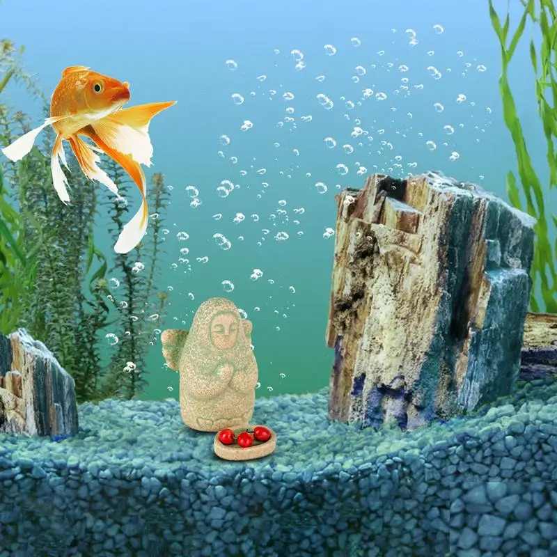 Game Model Hylia Goddess Figurine Pieces Fish Tank Bonbon Field Miniature Landscape Desktop Decoration Festival Gift