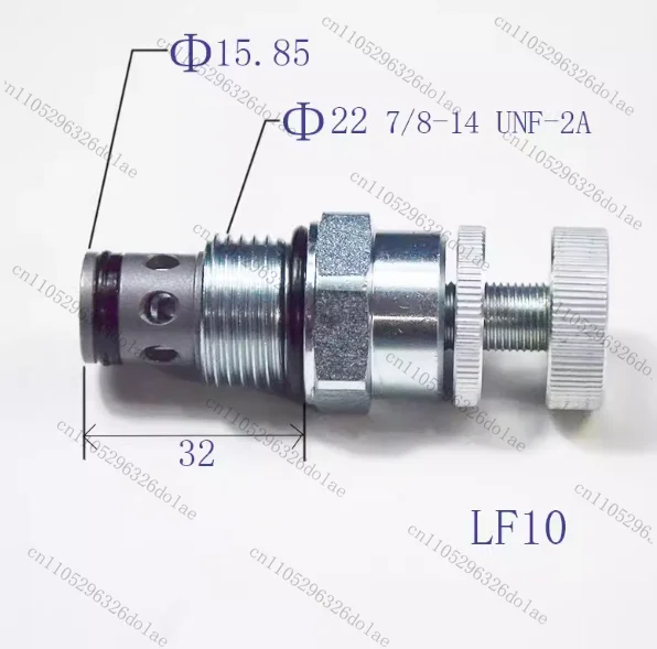 1pcs Threaded Insert Dual-way Throttle Valve LF10-00/NV2-10 Hydraulic Valve view 2