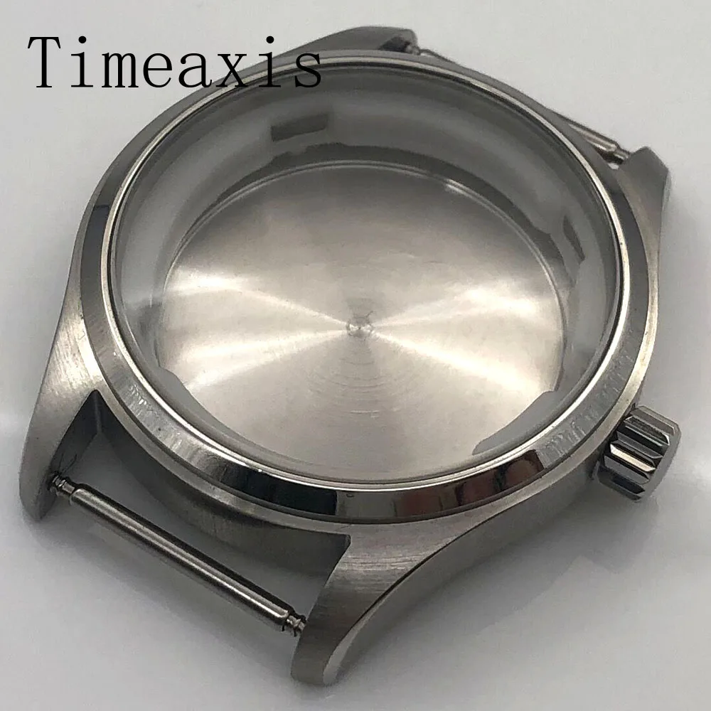 

Корпус Timeaxis 40 мм из нержавеющей стали с сапфировым стеклом для механизмов NH35/NH36, запчасти для часов