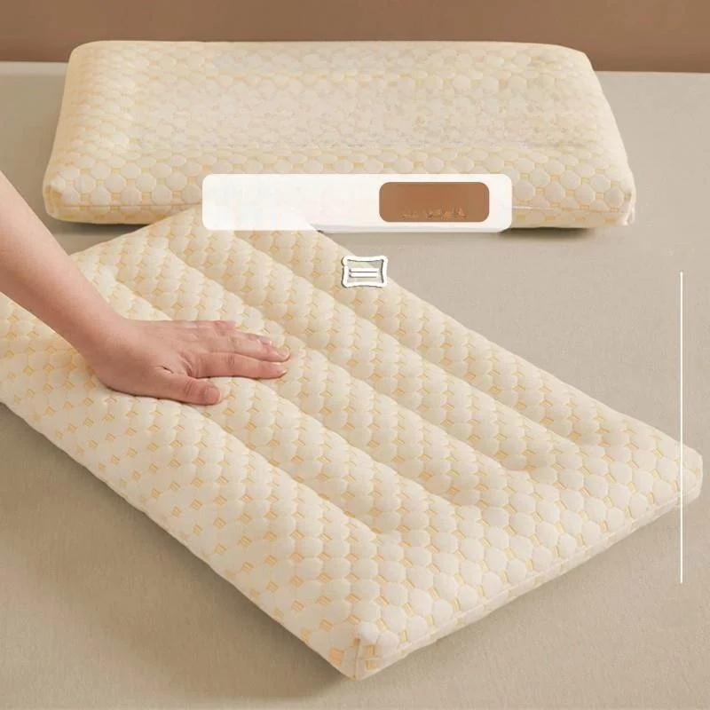 

Низкая подушка с наполнителем из соевых бобов, ультратонкая, для поддержки шеи, для студентов, для дома, для защиты шейного отдела позвоночника