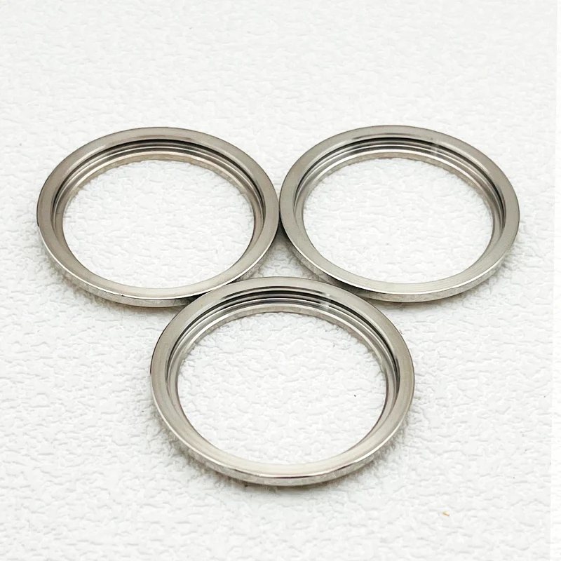 La lunetta della cassa dell'orologio in acciaio inossidabile Seiko 316L adatta per la cassa dell'orologio SKX007 subacquei ruota la lunetta di riparazione dell'orologio da uomo impermeabile