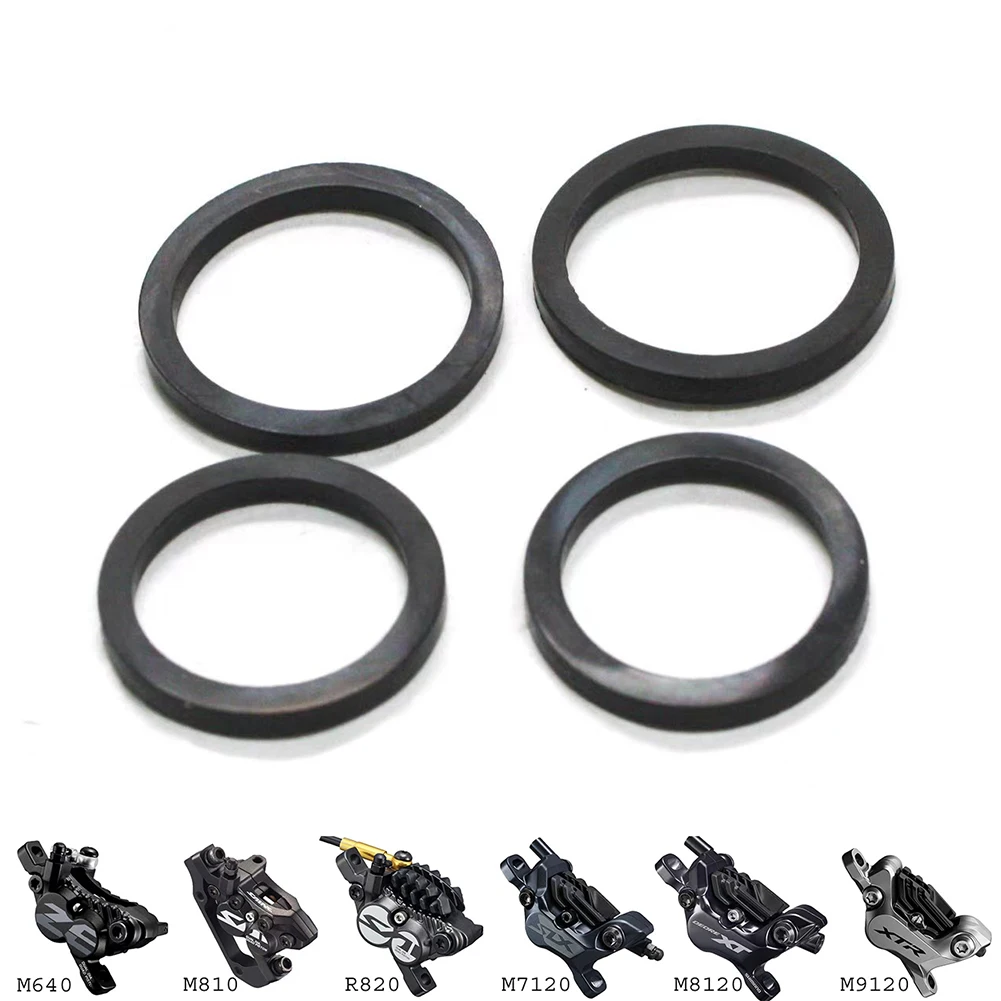 4pcs Sealing Ring Bicycle Hydraulic Brake Caliper Piston Mtb Road Bike O-Ring For Shimano M640 M810 R820 M7120 M8120 M9120