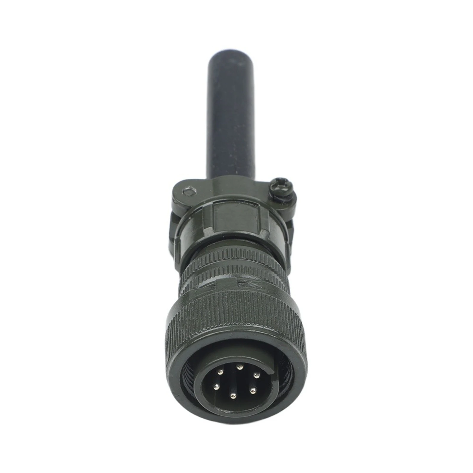 6 Pin Male Welding Wire Feeder Connector Compatible with S12020-27 Remote Foot Pedal Designed for Harsh Workshop Environments
