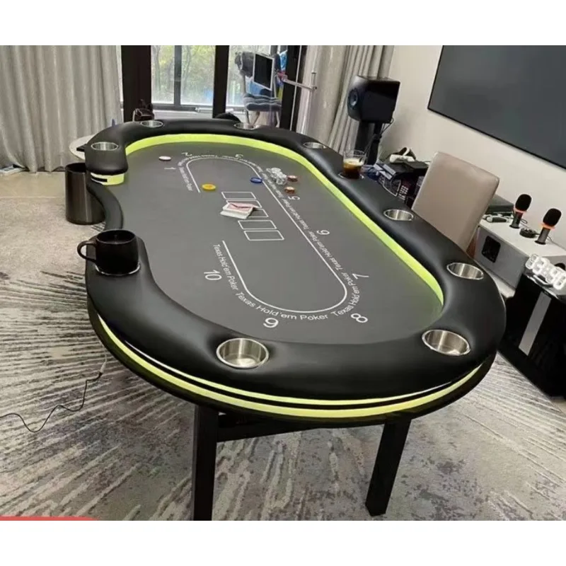 

Poker table chess room chips playing cards folding table