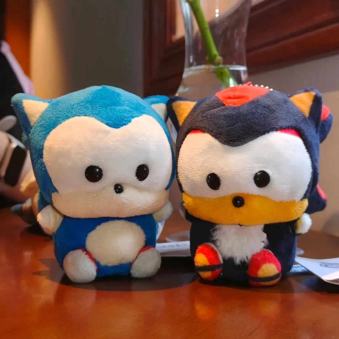 SEGA Prize Sonic The Hedgehog Tails Mini Plush Keychain Cooro Series Soft Stuffed Animal Bag Pendant Anime Game Fans Collectible - view 3
