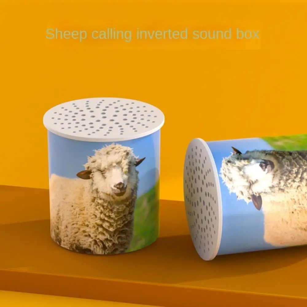 Pecora Sound Maker Toy Sheep Call Sound Tube Toy Magic Funny effetti speciali pecore intrappolate In Box capovolto Sound Box Toy