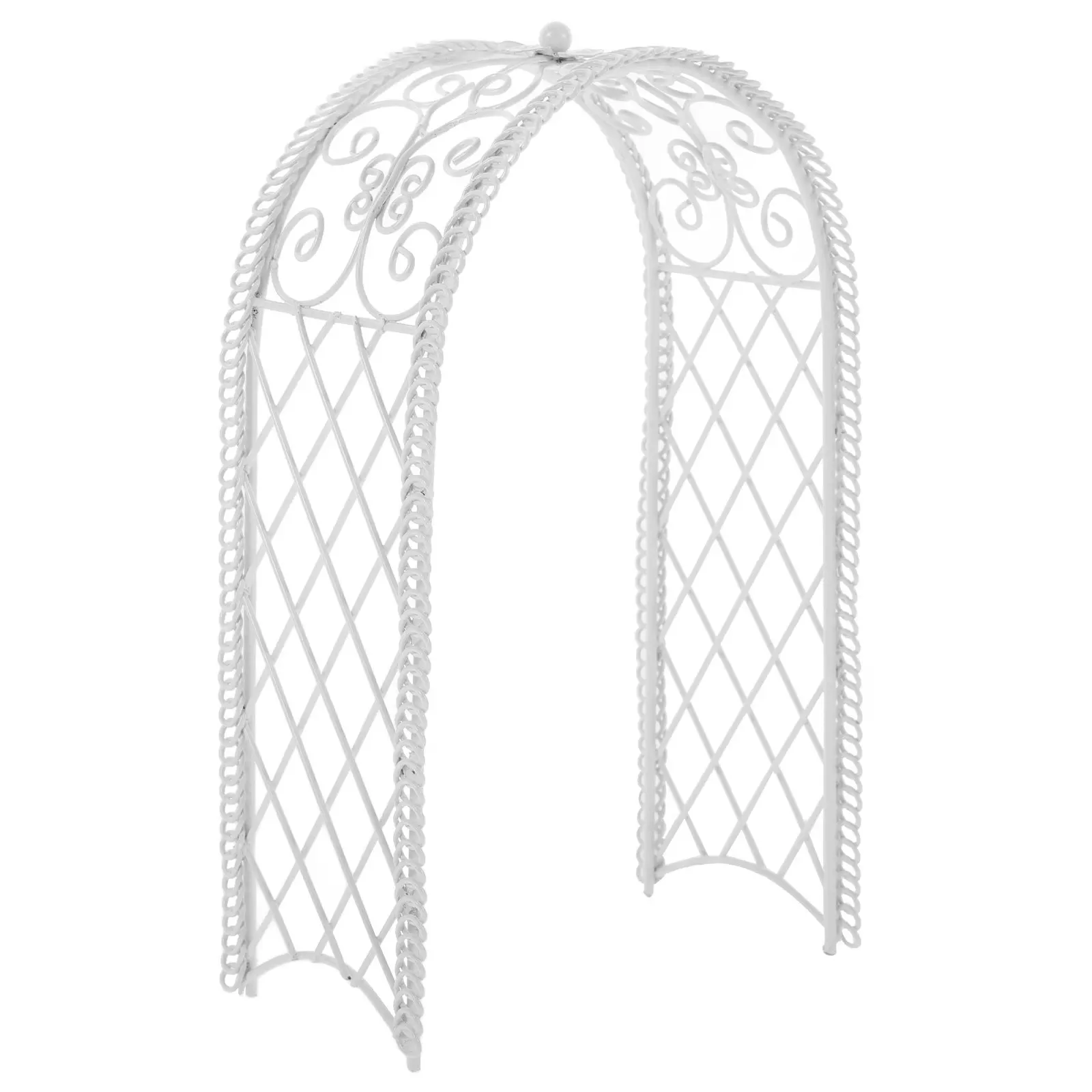 

Dollhouse Mini Wedding Arch Iron Style Archway Prop for DIY Wedding Party Home Decoration Romantic Scene Layout