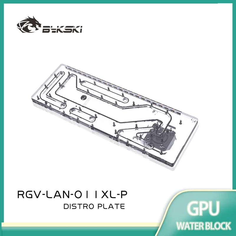

BYKSKI RGV-LAN-O11XL-P Acrylic Tank Use for LIANLI O11 Dynamic XL Computer Case /Combo DDC Pump Cooled Water Distribution Plates