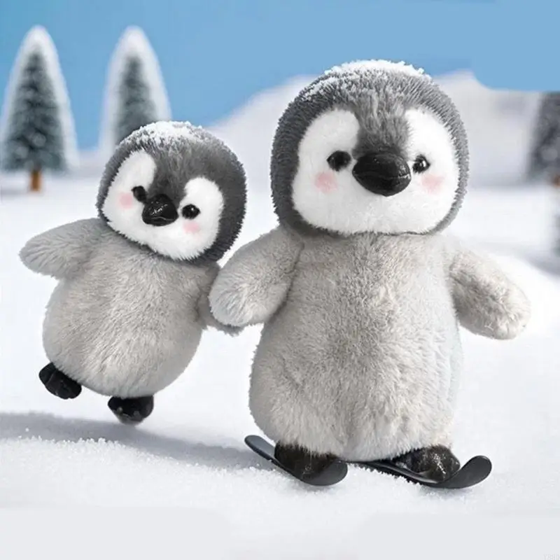 Y88d abraço pinguins brinquedo pelúcia animal pelúcia macio pp algodão cheio travesseiro companheiro boneca para
