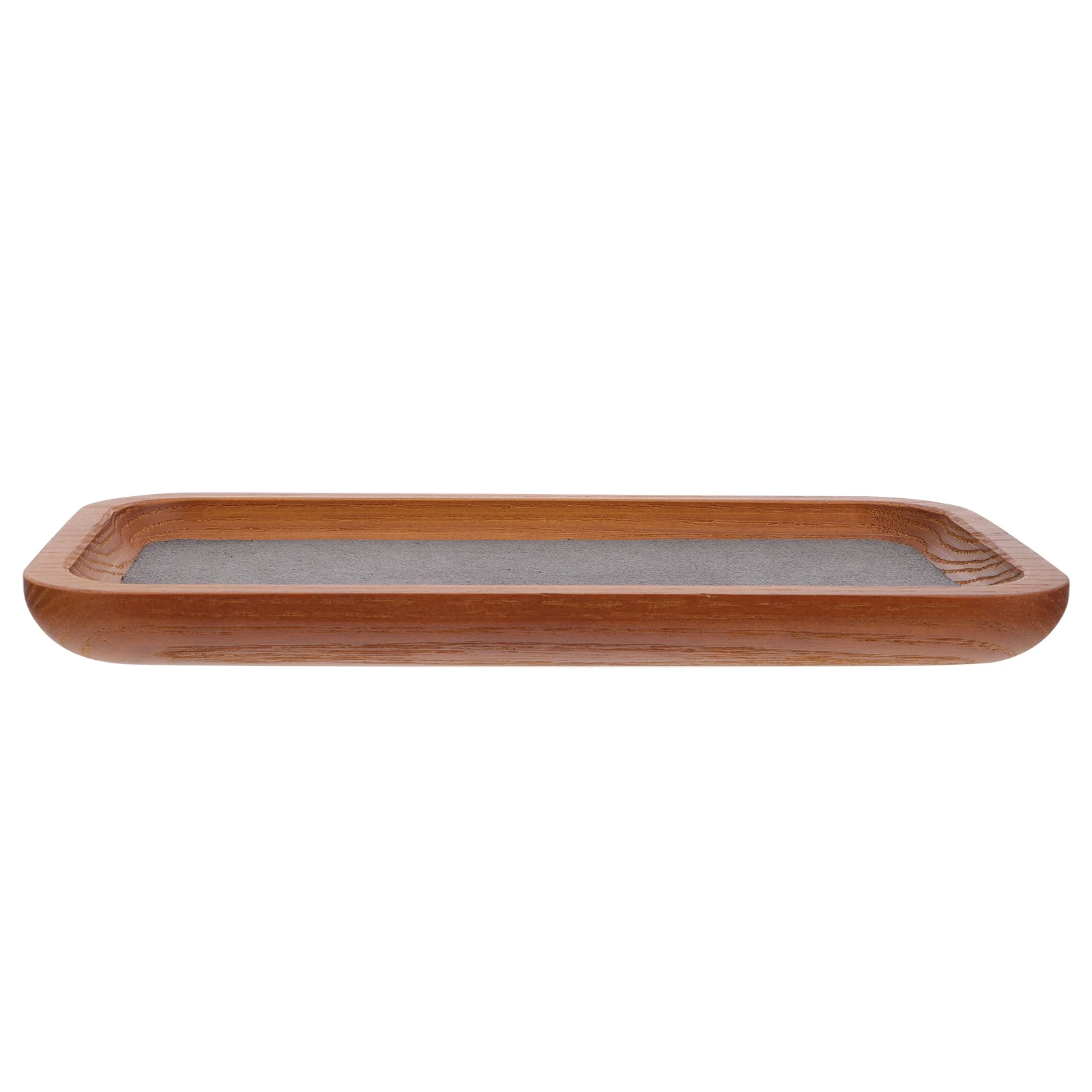 

Natural Solid Wood Jewelry Storage Tray Household Ring Holder Organizer Desktop Decor Lightweight Durable Eco-Friendly Bracelet