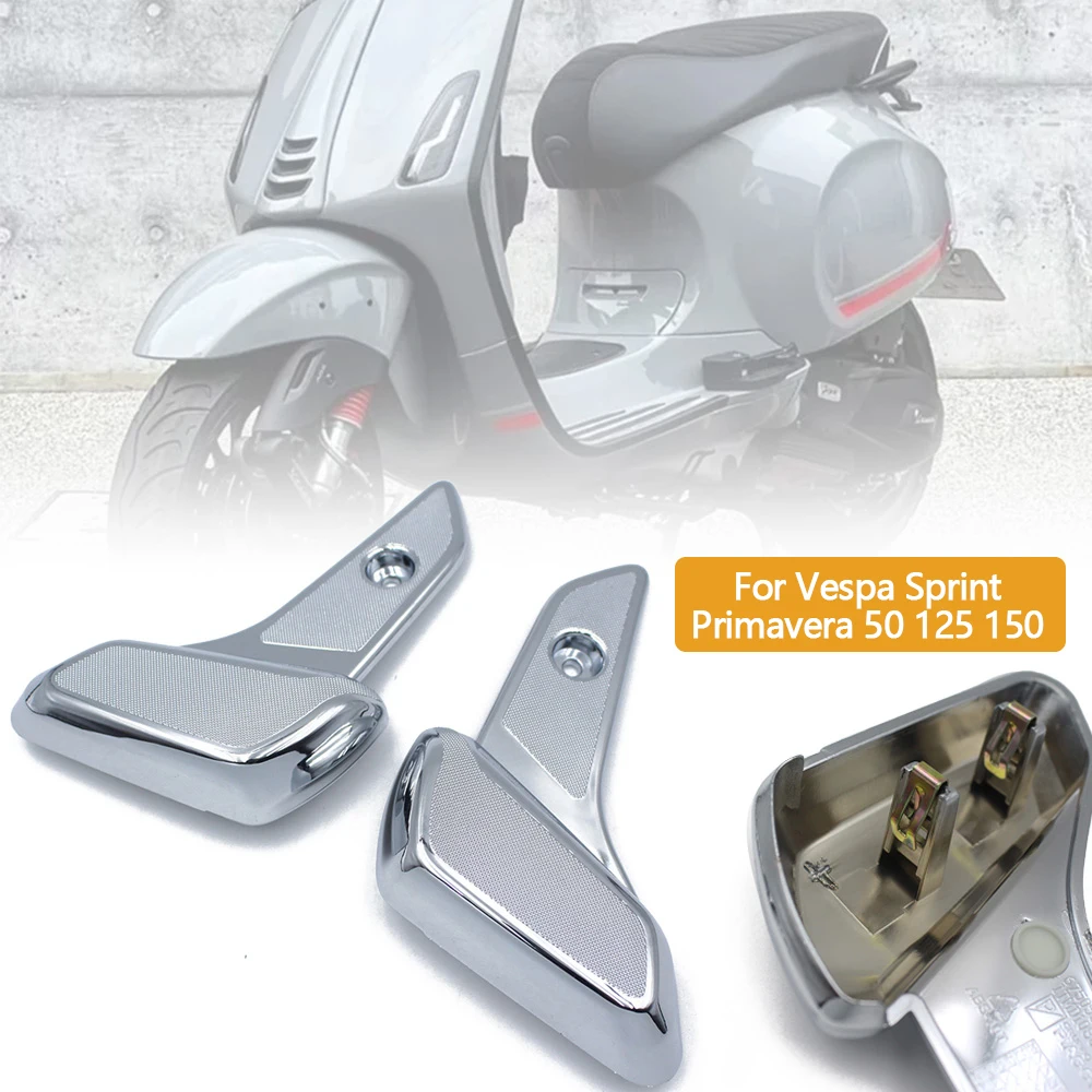 

For Vespa Piaggio Sprint Primavera LX LXV 50 125 150 Sprint150 Motorcycle Accessories Rear Foot Pegs Footrests Footpegs Pedals