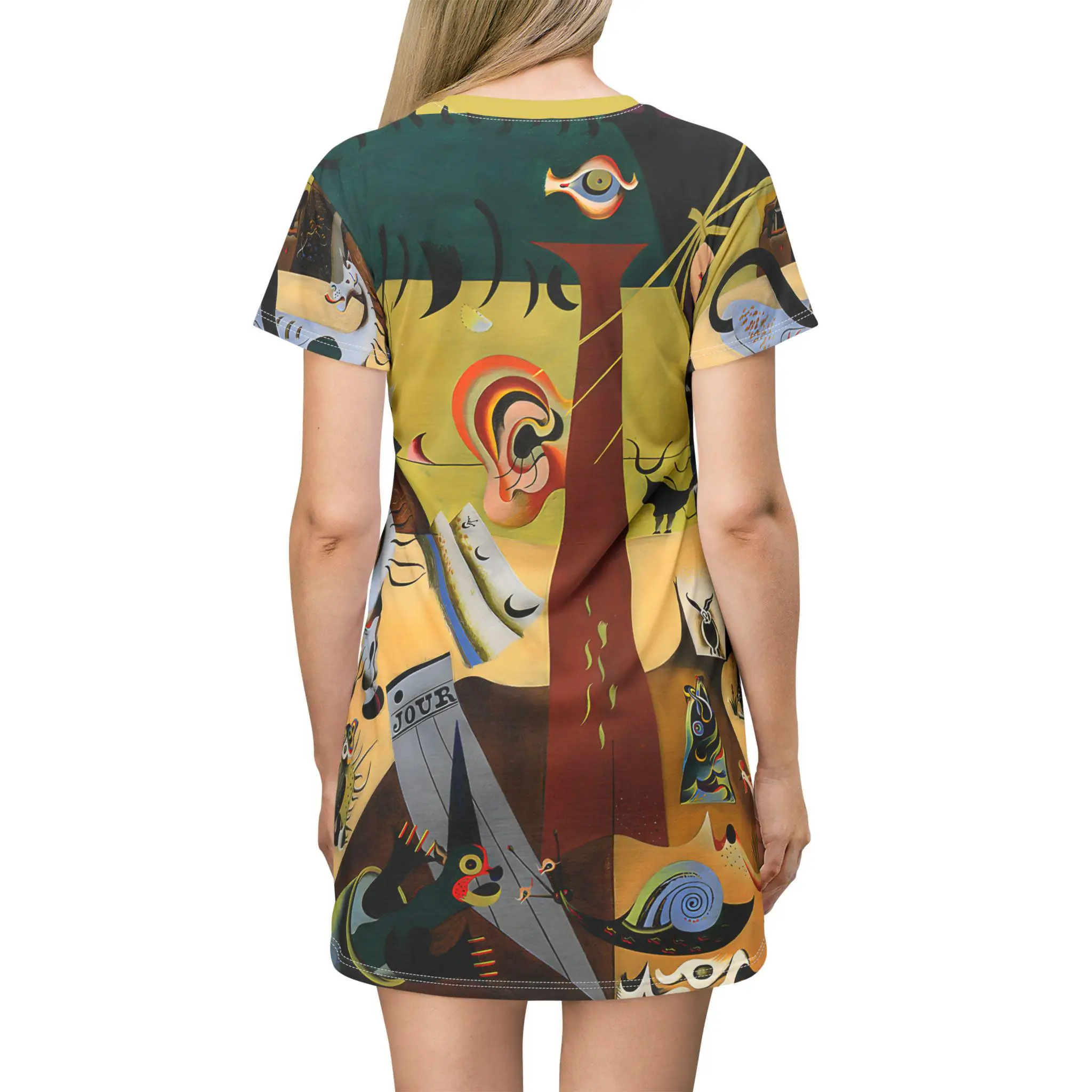 Tilled Field Surrealism Art เสื้อยืดฮาวายท่องเที่ยวชุดวันหยุด Y2k สุภาพสตรีเสื้อผ้าผู้หญิงแขนสั้นฤดูร้อน