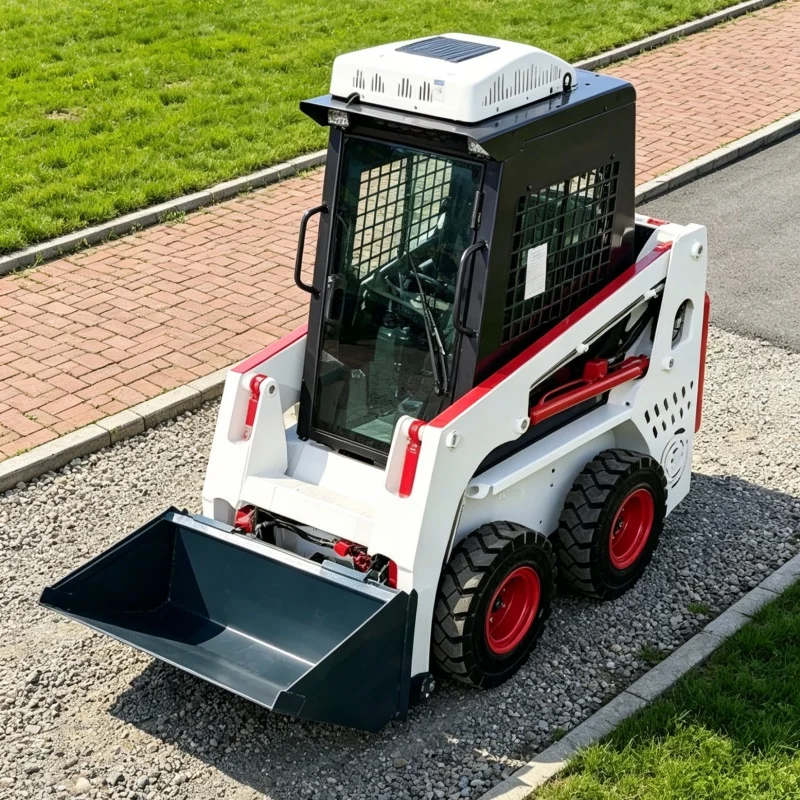 

Customized Skid Steer Loading Equipment, Sand and Gravel Handling Skid Steer Loader, Construction Site Skid Steer Loader