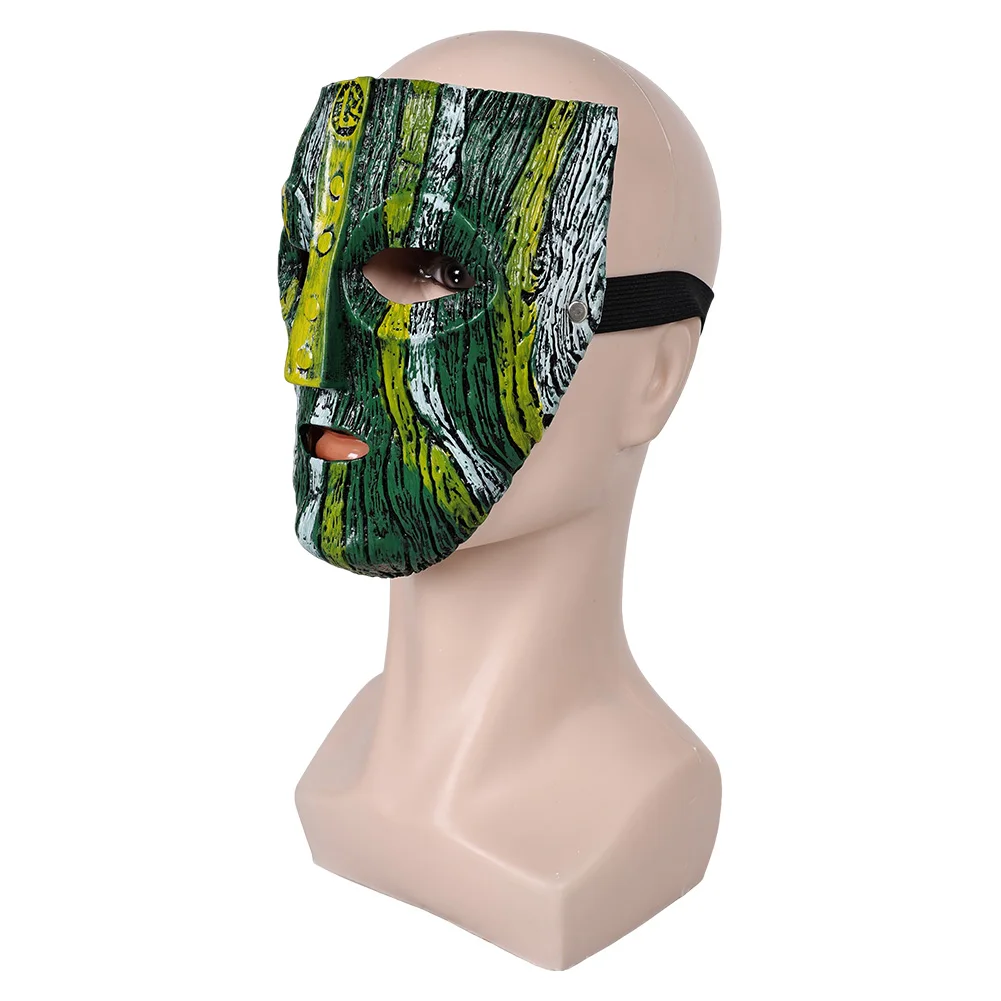 Wholesale Loki Mask 2005 Movie The Mask 2 Cosplay Role Play Costume Accessories Men Masquerade Male Full Face Fantasy Party Prop