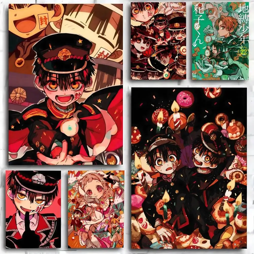 Cute Anime Toilet-Bound Hanako-kun Poster Art Print Anime Style Home Decor Ideal Gift Perfect Room Decor