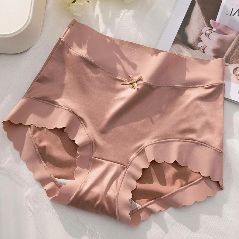 Fashion Casual Home High Waist Bow Comfortable Underwear For Women