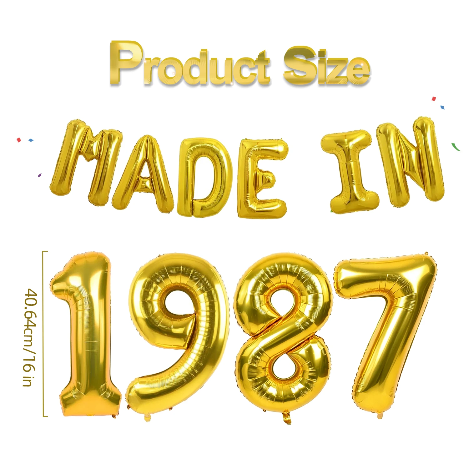 Striscione con palloncini in l - Party Banner Gold recensione e prezzo