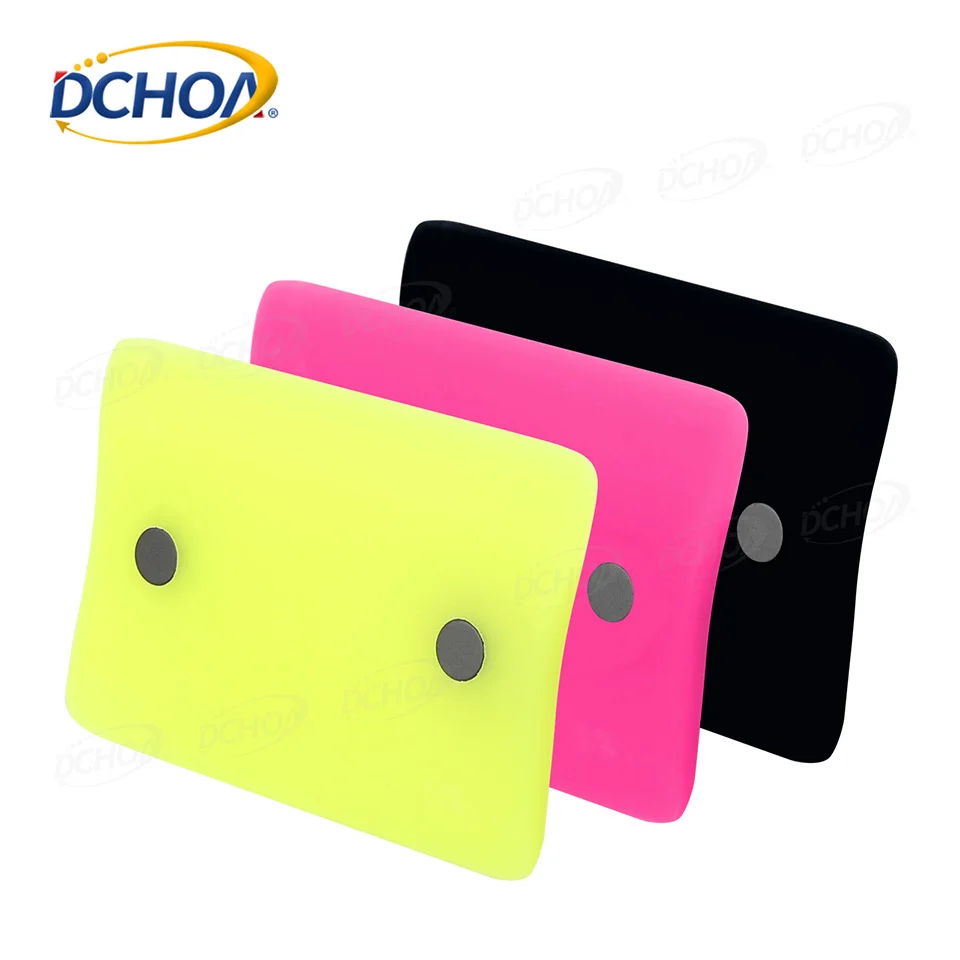 DCHOA 3PCS Double Edge Magnetic PPF Squeegees Car Vinyl Wrap Window Tint Film Application Tool Dual Sided Scraper Accessories